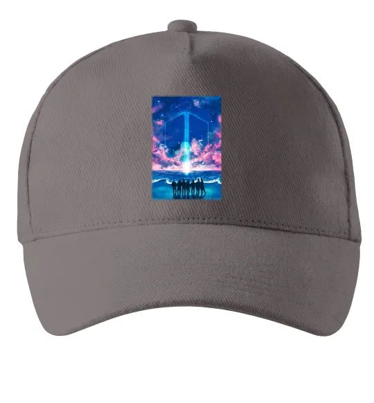 Кепка BTS army Сірий фото