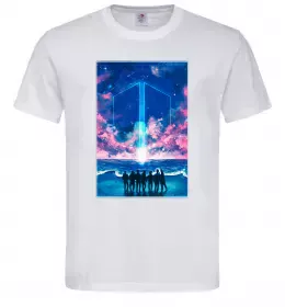 Чоловіча футболка BTS army Білий фото