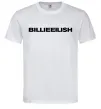 Чоловіча футболка Billieeilish text Білий фото
