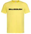 Чоловіча футболка Billieeilish text Лимонний фото