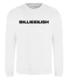 Свитшот Billieeilish text Белый фото