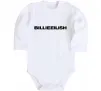 Детский боди Billieeilish text Белый Детский боди Billieeilish text Белый фото