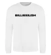 Свитшот Billieeilish text Белый фото