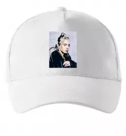 Кепка Green Billie Eilish Белый фото Кепка Green Billie Eilish Белый фото