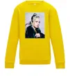 Дитячий світшот Billie Eilish photo Сонячно жовтий фото