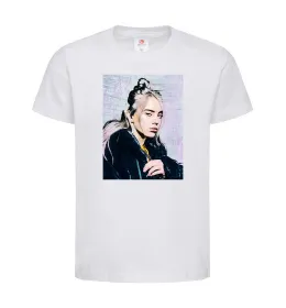 Детская футболка Green Billie Eilish Черный фото