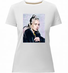 Жіноча преміум футболка Billie Eilish photo