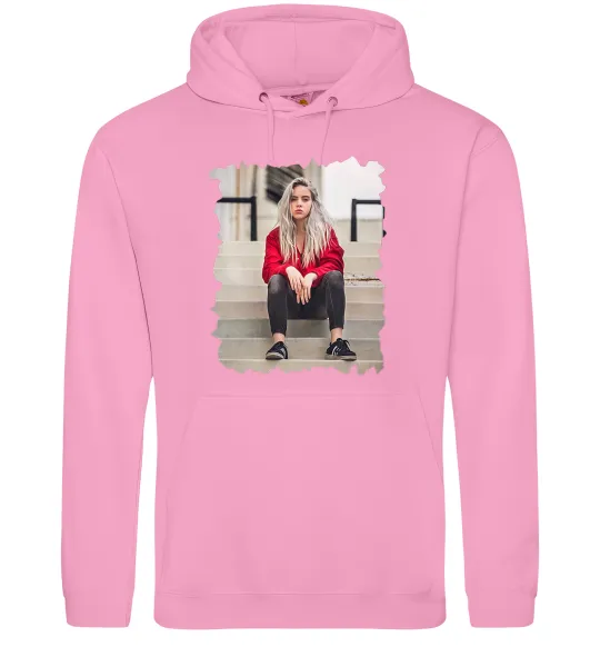 Женская толстовка (худи) Billie Розовый фото