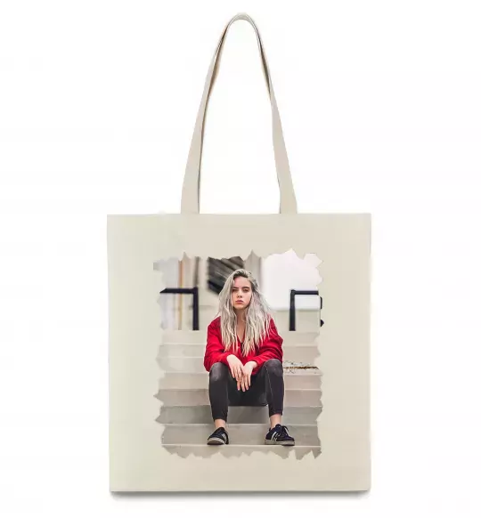 Эко-сумка Billie Бежевый фото