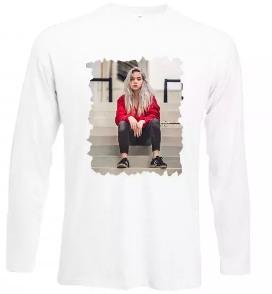 Лонгслив Billie Белый фото