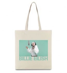Эко-сумка Billie Eilish blue