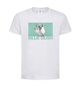 Детская футболка Billie Eilish blue