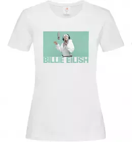 Женская футболка Green Billie Eilish Черный фото
