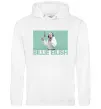 Жіноча толстовка (худі) Billie Eilish blue Білий Жіноча толстовка (худі) Billie Eilish blue Білий фото