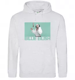 Женская толстовка (худи) Green Billie Eilish Черный фото