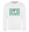 Свитшот Billie Eilish blue Белый фото