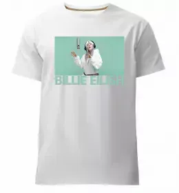 Мужская премиум футболка Hit me hard and soft Черный фото