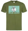 Чоловіча футболка Billie Eilish blue Оливковий Чоловіча футболка Billie Eilish blue Оливковий фото