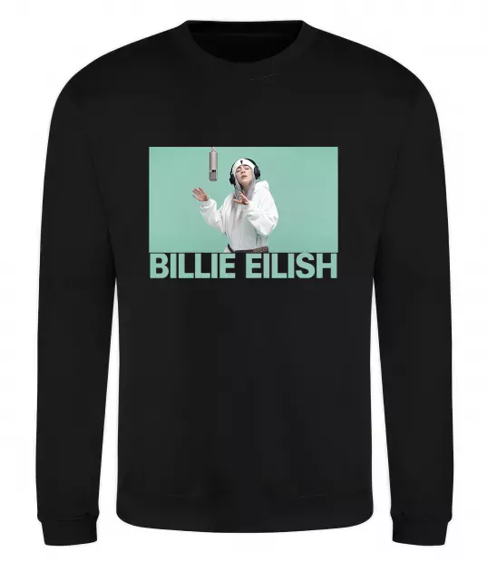 Світшот Billie Eilish blue Чорний фото