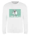 Світшот Billie Eilish blue Білий фото
