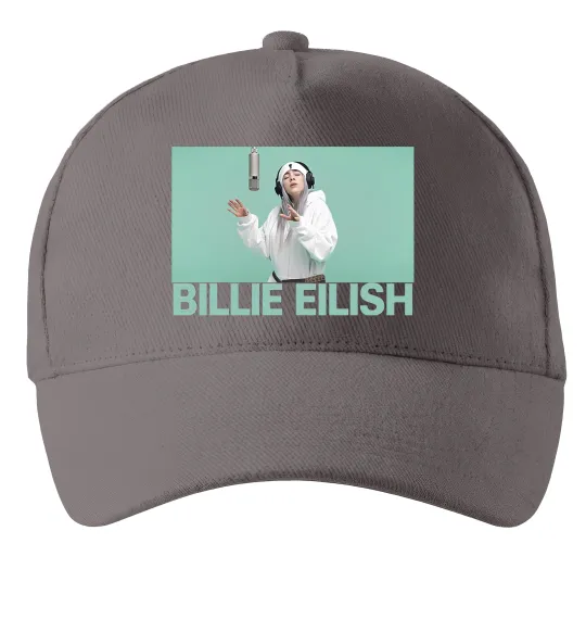 Кепка Billie Eilish blue Серый фото