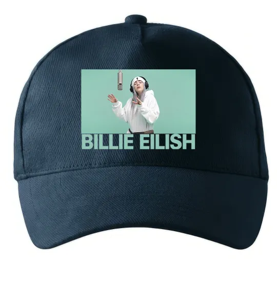 Кепка Billie Eilish blue Темно-синій фото