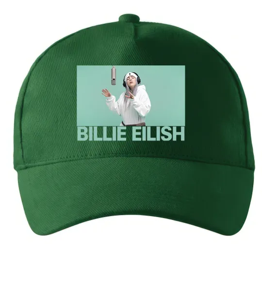 Кепка Billie Eilish blue Темно-зелений фото