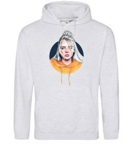 Мужская толстовка (худи) Billie Eilish in a circle Мужская толстовка (худи) Billie Eilish in a circle