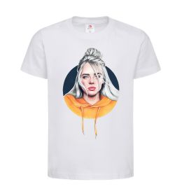 Детская футболка Billie Eilish in a circle