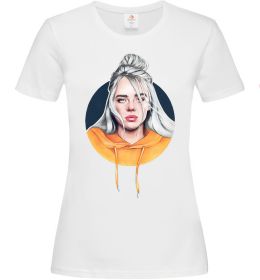 Жіноча футболка Billie Eilish in a circle Жіноча футболка Billie Eilish in a circle