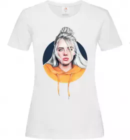 Женская футболка Green Billie Eilish Черный фото