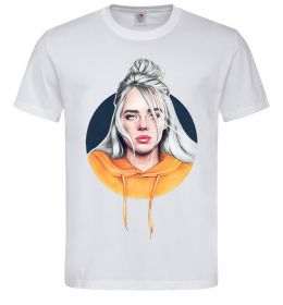 Мужская футболка Billie Eilish in a circle Мужская футболка Billie Eilish in a circle