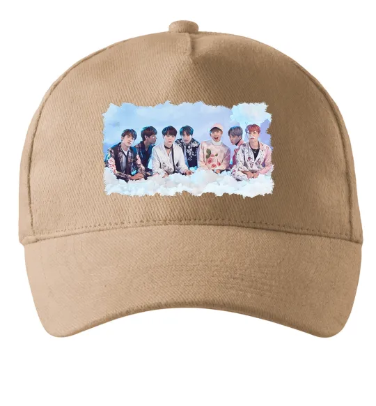 Кепка BTS в хмарах Песочный фото