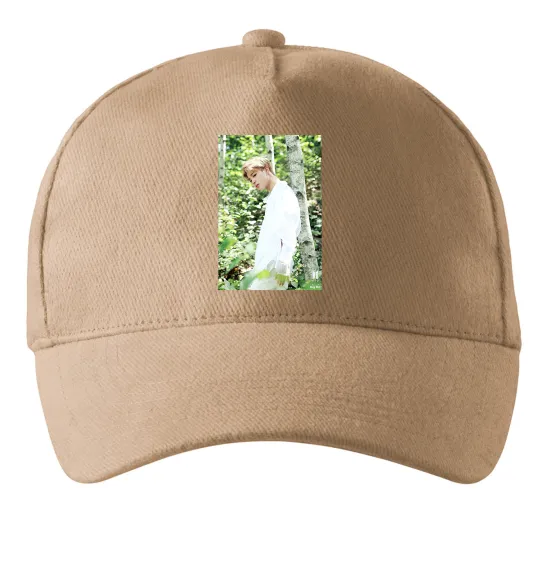 Кепка BTS Jimin Песочный фото