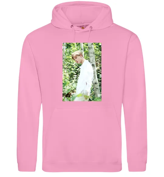 Жіноча толстовка (худі) BTS Jimin Рожевий фото