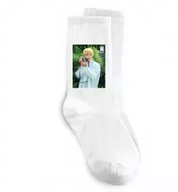 Носки Photoshoot bts J-Hope Белый фото