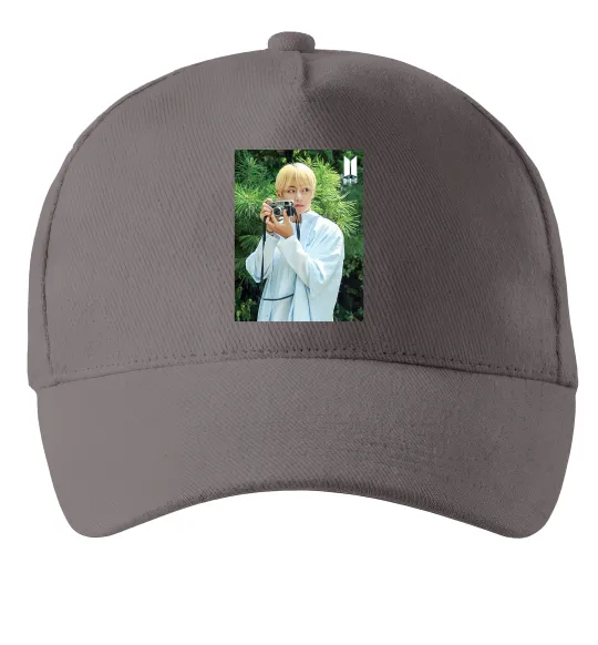 Кепка BTS V with camera Сірий фото