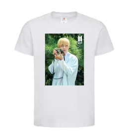 Детская футболка BTS logo Ярко-синий фото