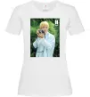 Женская футболка BTS V with camera Белый Женская футболка BTS V with camera Белый фото