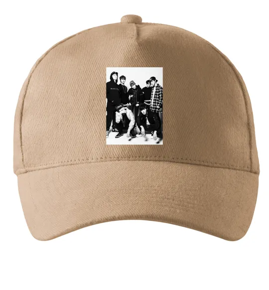 Кепка Bangtan Boys black Песочный фото