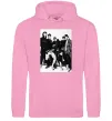Женская толстовка (худи) Bangtan Boys black Розовый фото