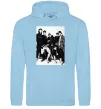 Женская толстовка (худи) Bangtan Boys black Голубой фото