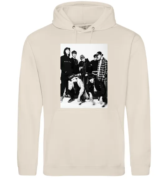 Женская толстовка (худи) Bangtan Boys black Таш фото