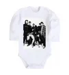 Детский боди Bangtan Boys black Белый фото