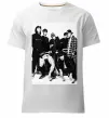 Чоловіча преміум футболка Bangtan Boys black Білий Чоловіча преміум футболка Bangtan Boys black Білий фото