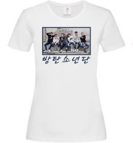 Женская футболка Bangtan sonyeondan Женская футболка Bangtan sonyeondan