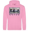 Женская толстовка (худи) Bangtan sonyeondan Розовый фото