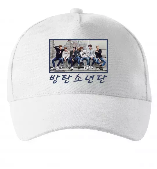 Кепка Bangtan sonyeondan Белый фото