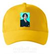 Кепка Jongkook long hair Сонячно жовтий фото