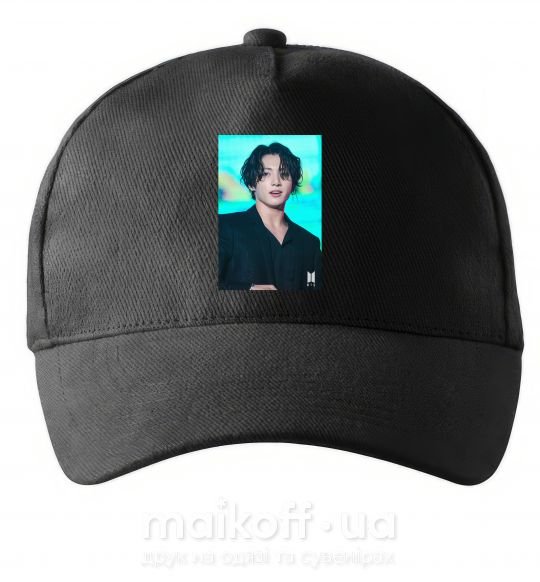 Кепка Jongkook long hair Чорний фото